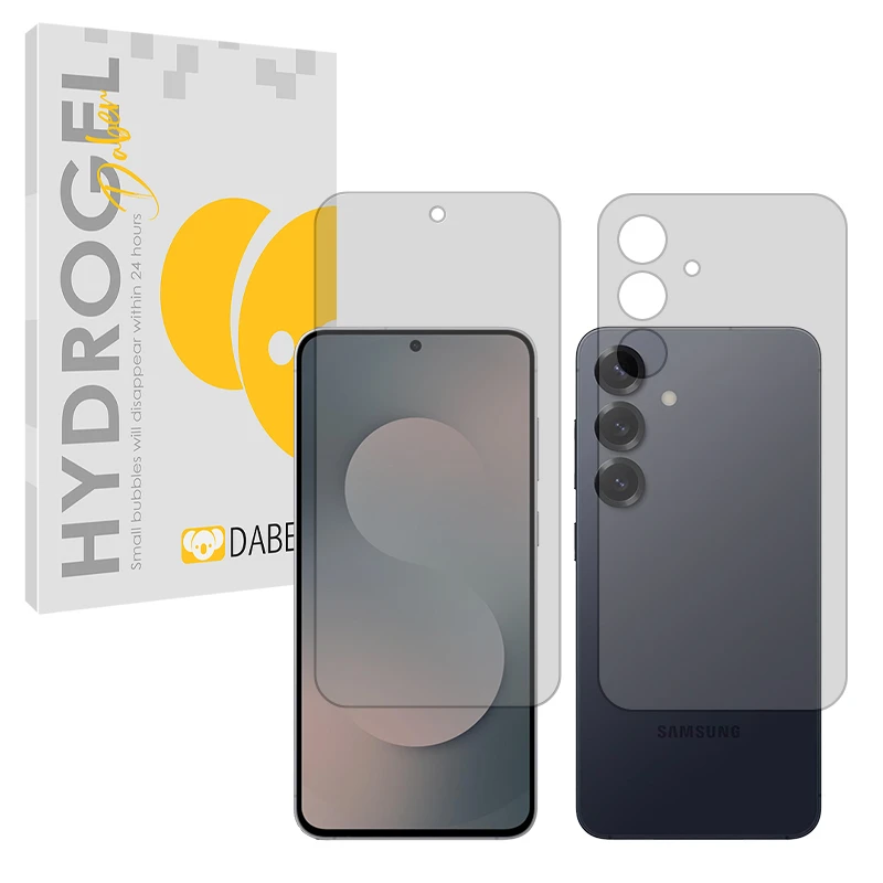 محافظ صفحه نمایش مات دبن مدل Tough مناسب برای گوشی موبایل سامسونگ Galaxy S25 FE به همراه محافظ پشت گوشی