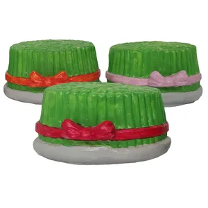 مجسمه مدل سبزه نوروز بسته سه عددی