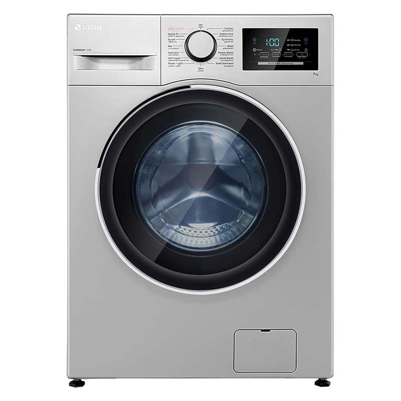 ماشین لباسشویی اسنوا مدل SWM-71S11 ظرفیت 7 کیلوگرم