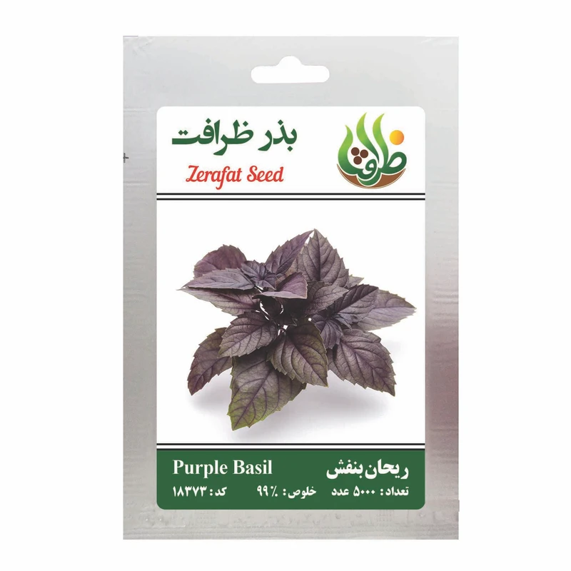 بذر ریحان بنفش مدل BZ18373