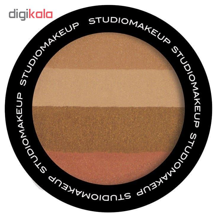 پودر برنزه‌ کننده استودیو میکاپ مدل Sun Touch شماره 04