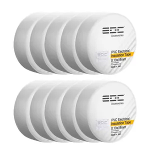 نوار چسب برق ای دی سی مدل PVC بسته 10 عددی