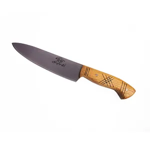 چاقو آشپزخانه فولاد مروارید زنجان کد 3498