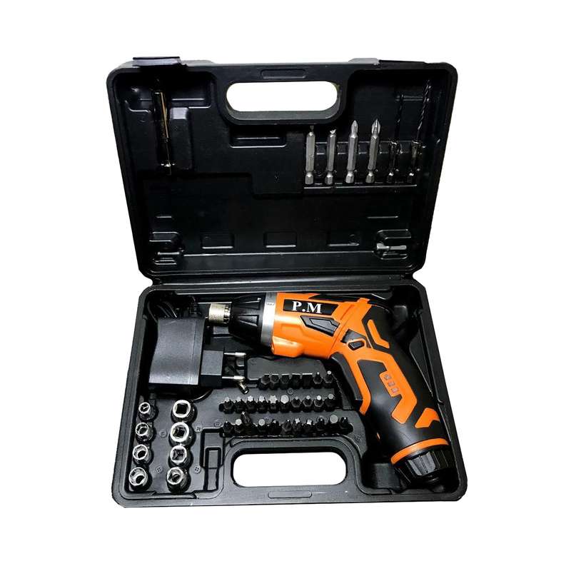 مجموعه 50 عددی پیچ گوشتی شارژی پی ام مدل DM3.6V