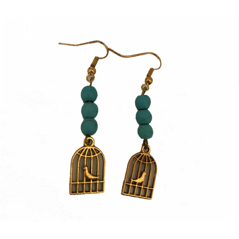 گوشواره دخترانه مدل مرغ آمین