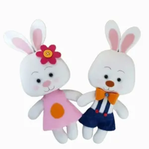 عروسک نمدی مدل خرگوش مجموعه 2عددی