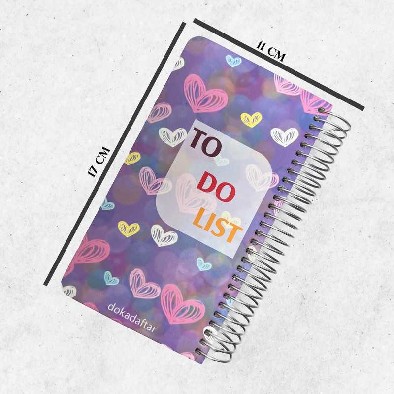 دفترچه یادداشت دوکا دفتر مدل to do list کد 160-129