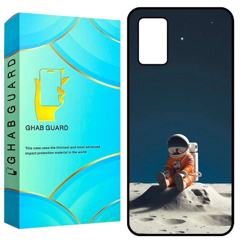کاور قاب گارد طرح فضانورد مدل GCHPA03S مناسب برای گوشی موبایل سامسونگ Galaxy A02s / M02s / A03s / F02s