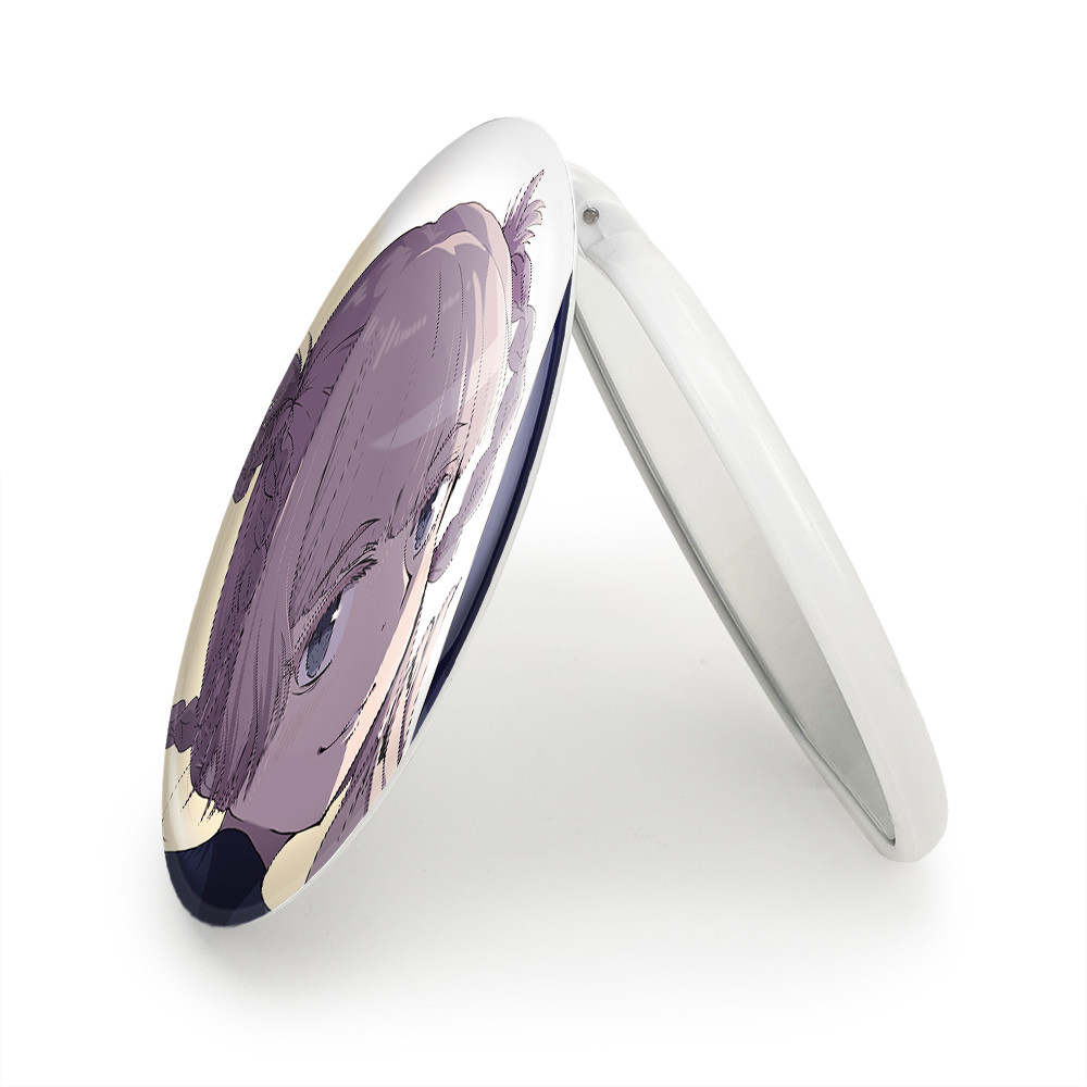 آینه جیبی خندالو طرح نازونا ناناکوسا انیمه کال آف نایت Call of the Night مدل تاشو کد 17836