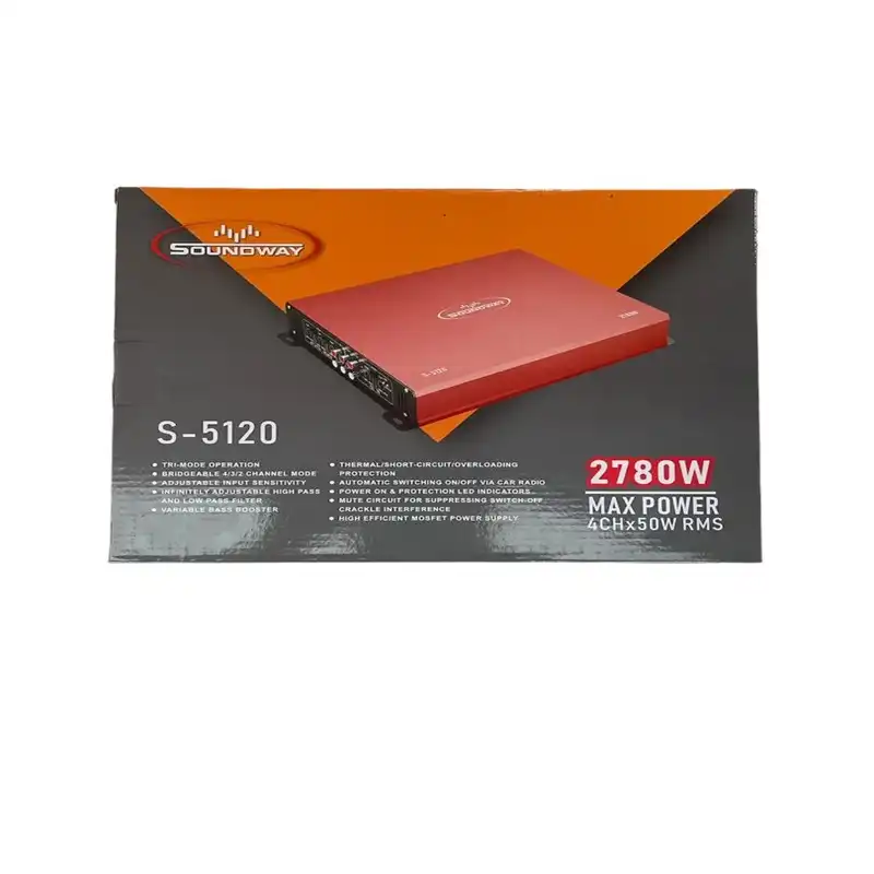 آمپلی فایر خودرو مدل  soundway s-5120
