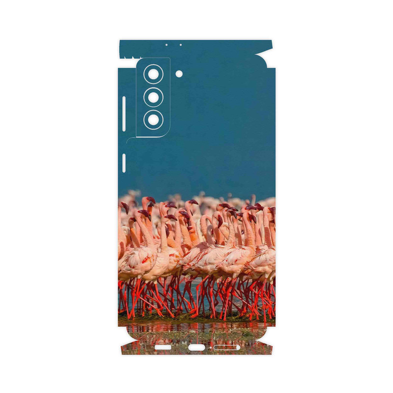 برچسب پوششی ماهوت مدل Flamingo-FullSkin مناسب برای گوشی موبایل سامسونگ Galaxy S21 Plus 5G