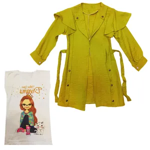 ست تونیک و مانتو دخترانه مدل 94