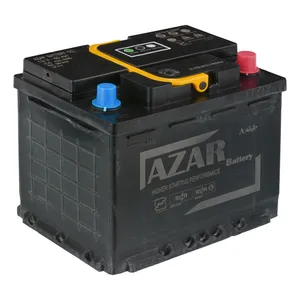 باتری اتمی 12 ولت 66 آمپر خودرو آذر باتری مدل GC290