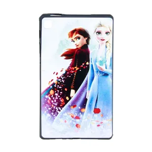 کاور مدل آنا و السا کارتونی مناسب برای تبلت سامسونگ Galaxy Tab A7 lite T225