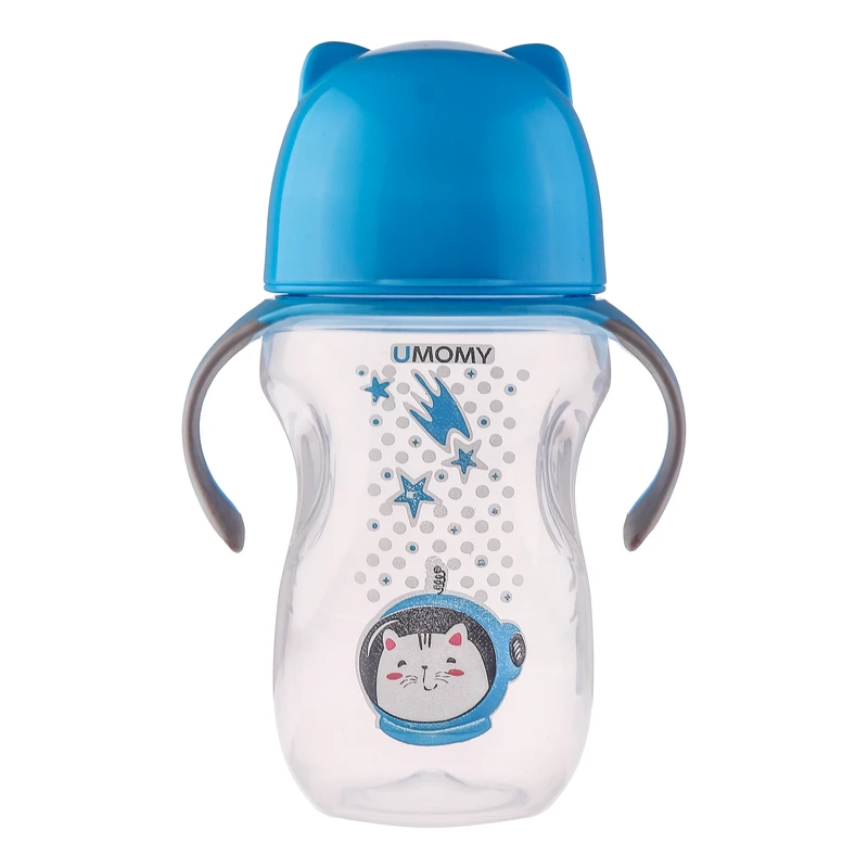 آبمیوه خوری یومامی طرح گربه فضانورد کد 140 حجم 340 میلی لیتر 