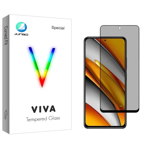 محافظ صفحه نمایش حریم شخصی جانبو مدل Viva مناسب برای گوشی موبایل شیائومی Poco F3