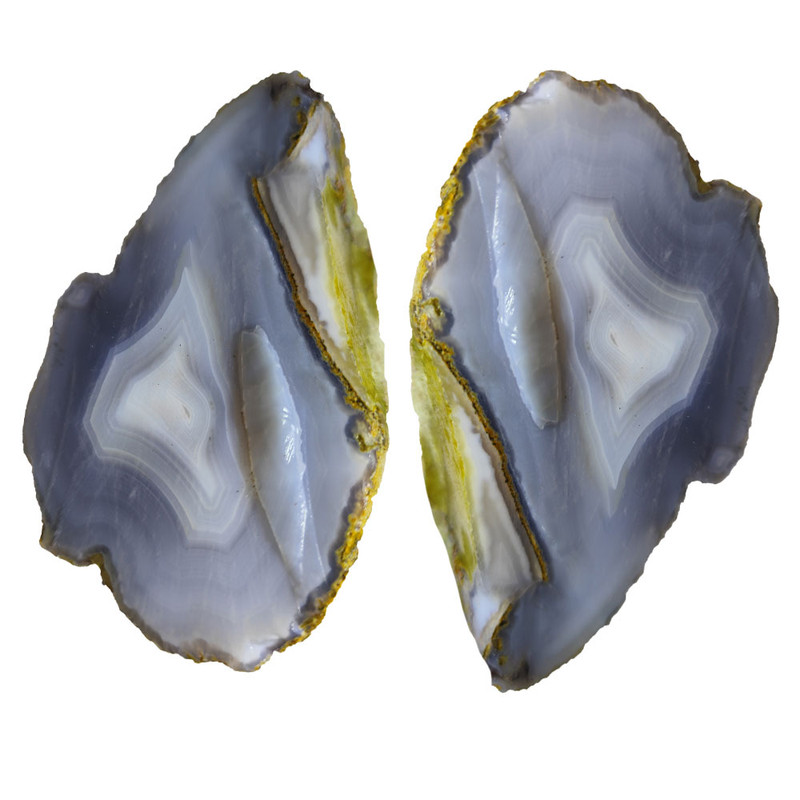 سنگ راف عقیق مدل G34 مجموعه 2 عددی