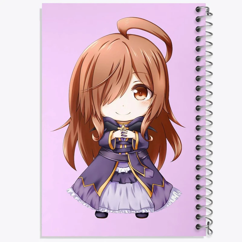 دفتر نقاشی 50 برگ خندالو مدل ویز انیمه کونوسوبا Konosuba کد 27338