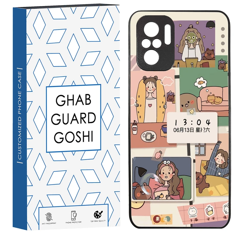 کاور قاب گارد گوشی طرح  عروسکی کد TPU-040 مناسب برای گوشی موبایل شیائومی Redmi Note 10 4g / Redmi Note 10s / Poco m5s