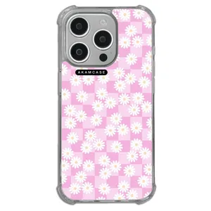 AKAM AMCWTA15PRO-FLOWERS9 Cover For Apple iPhone 15 Pro