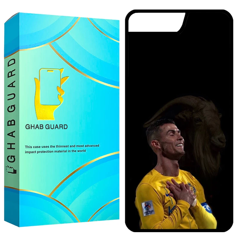 کاور قاب گارد طرح رونالدو مدل GCHP7P مناسب برای گوشی موبایل اپل iPhone 7 Plus / 8 Plus