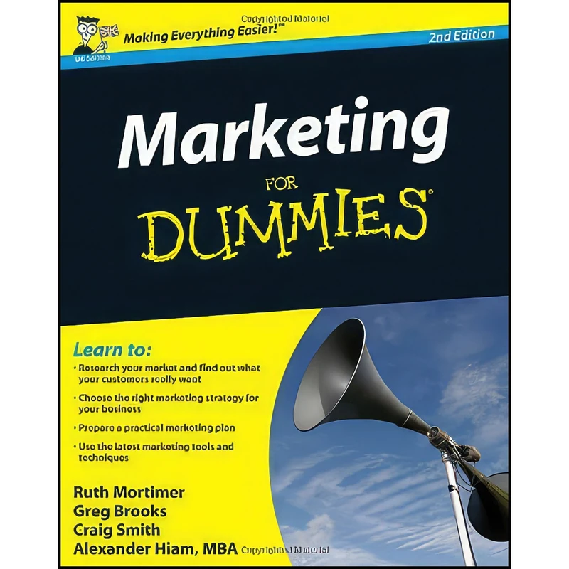 کتاب Marketing For Dummies اثر جمعي از نويسندگان انتشارات For Dummies