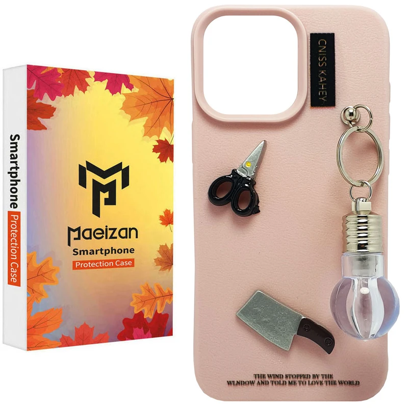 کاور پاییزان مدل لامپ طرح لاکچری مناسب برای گوشی موبایل اپل IPhone 16 Pro Max