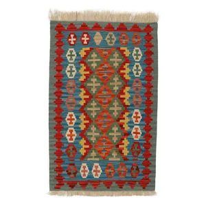 گلیم دستبافت یک متری مدل قشقایی کد 598646