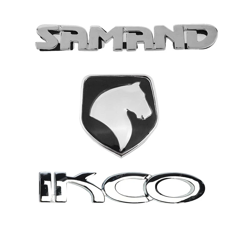 	 آرم صندوق عقب خودرو قطعه سازان کبیر مدل ARM-SAMAND-536 مناسب برای سمند مجموعه 3 عددی