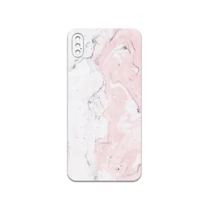 MAHOOT  Blanco-Pink-Marble Cover Sticker for apple iPhone XS Max