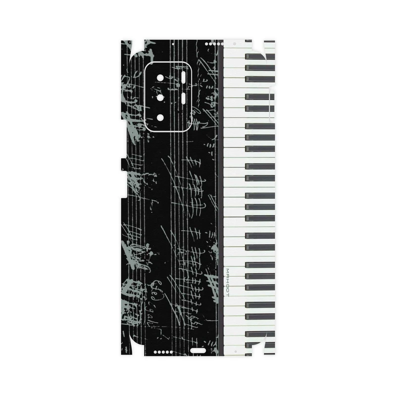 برچسب پوششی ماهوت مدل Piano-Instrument-FullSkin مناسب برای گوشی موبایل شیائومی Redmi Note 10 Pro (China)