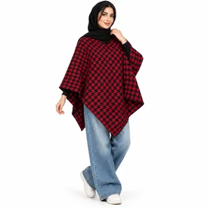 پانچو پاییزه زنانه مدل رومی کد ۰۸