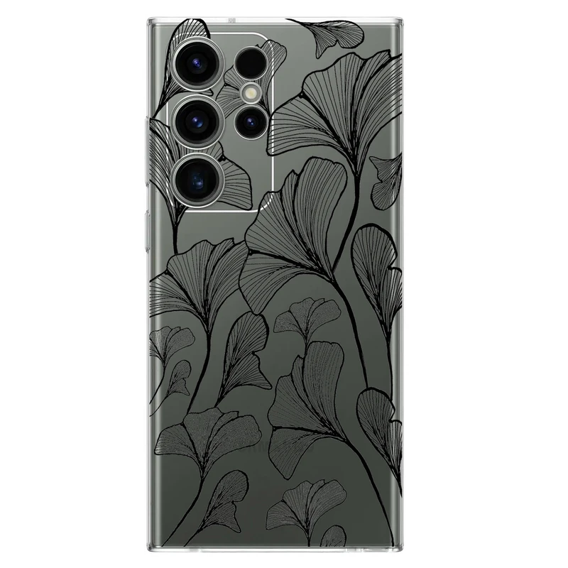 کاور مگافون طرح برگ مدل C51-B مناسب برای گوشی موبایل سامسونگ Galaxy S24 Ultra         
