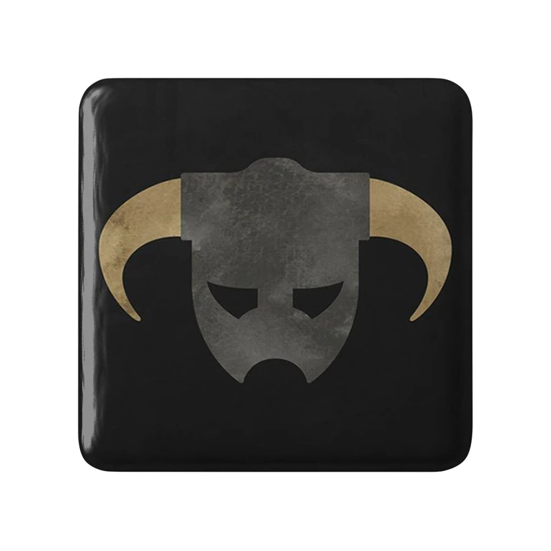 مگنت خندالو طرح بازی اسکایریم (Skyrim) مدل مربعی کد 32756