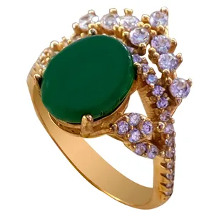 انگشتر زنانه ملک زیور مدل تاج ملکه کد 513