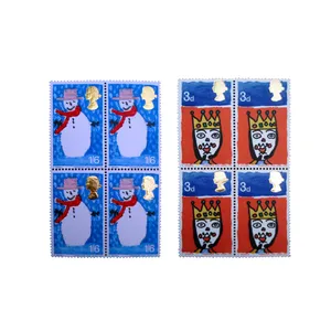 تمبر یادگاری طرح هنری مدل نقاشی کودک کد T-15 مجموعه 8 عددی