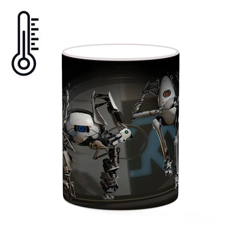 ماگ حرارتی کاکتی مدل بازی پورتال Portal 2 کد mgh29954