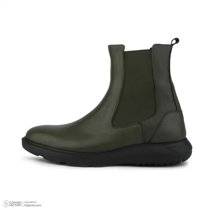 نیم بوت مردانه چرم مشهد مدل j6202-038