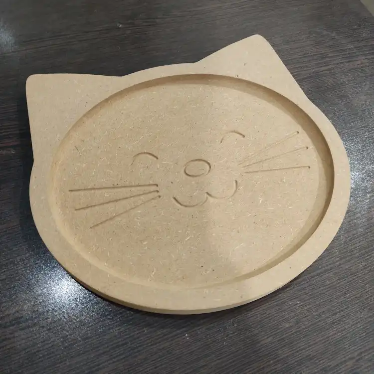 بشقاب چوبی خام مدل hds1076m16kh