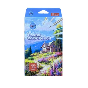 مداد رنگی 12 رنگ رین کد R 601