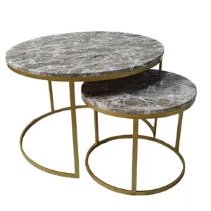 میز جلومبلی آقای فلز مدل مارشال مجموعه دو عددی