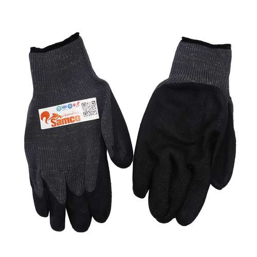 دستکش ایمنی صنعتی سامکو مدل YPM-LATEX02