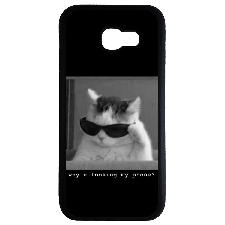 کاور طرح why u looking my phone مناسب برای گوشی موبایل سامسونگ galaxy a7 2017