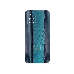 MAHOOT Turquoise feathers Cover Sticker for Xiaomi Redmi 10