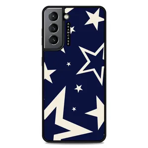 AKAM AMC-WSGS21-STARS-27 Cover For Samsung Galaxy S21