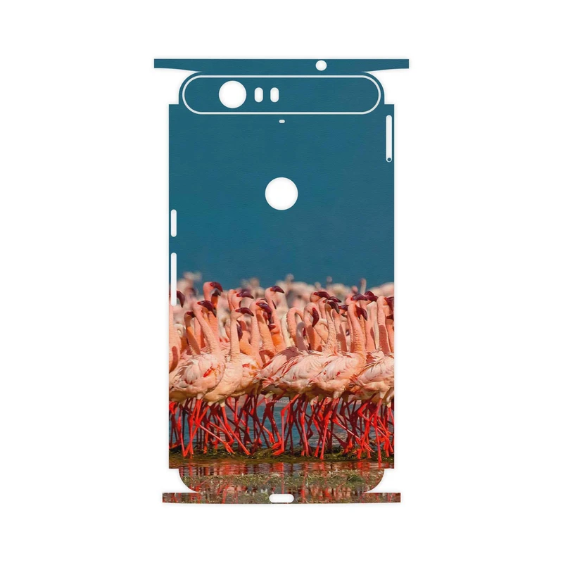 برچسب پوششی ماهوت مدل Flamingo-FullSkin مناسب برای گوشی موبایل گوگل Nexus 6P