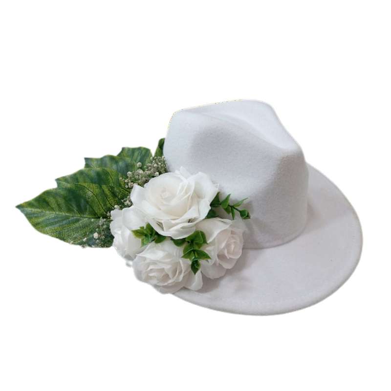 کلاه زنانه مدل بنددار دیزاین شده کد Zh007