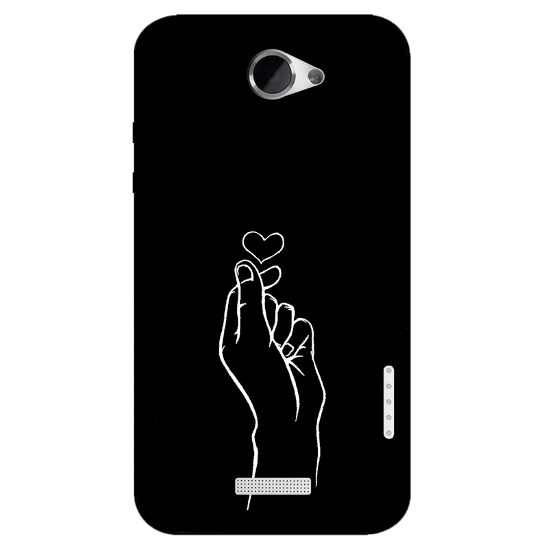 کاور مگافون طرح قلب مدل 7769 مناسب برای گوشی موبایل اچ تی سی One X