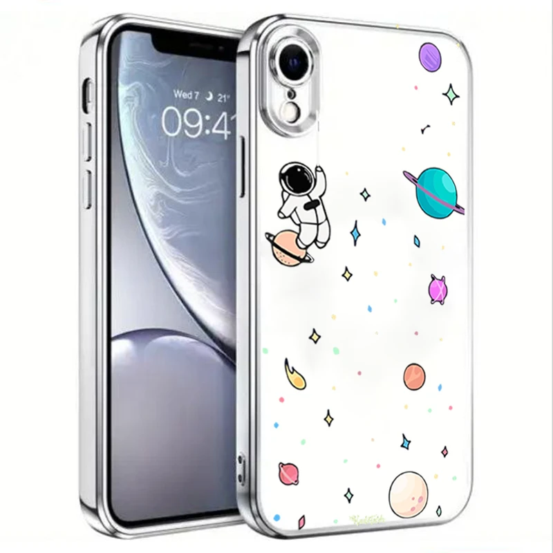کاور طرح Space Man مناسب برای گوشی موبایل اپل Iphone Xr
