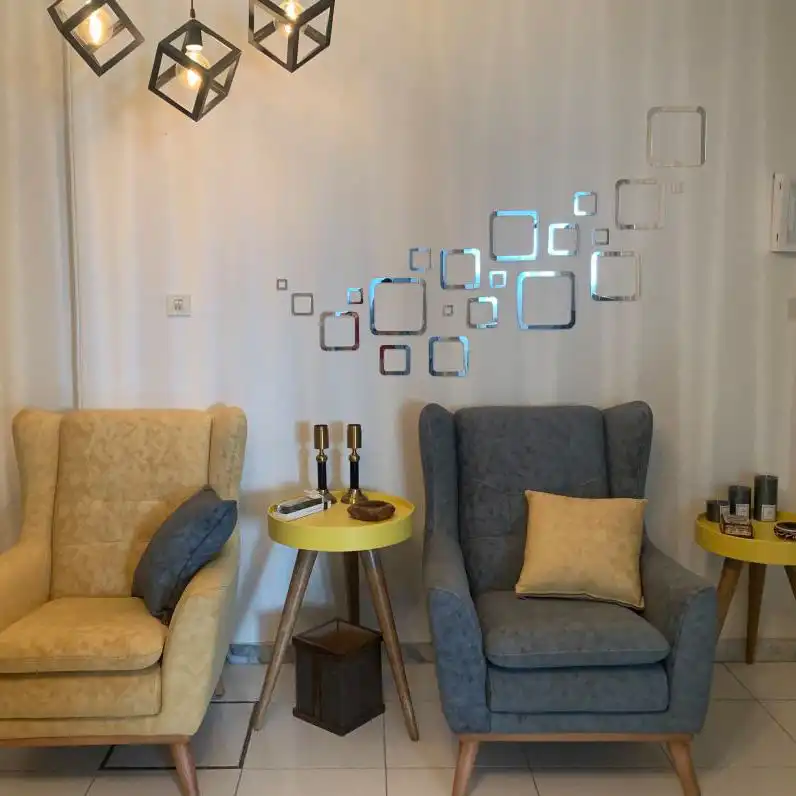 آینه آماتیس مدل 4گوشه طرح روبیک AM-4GOSHE